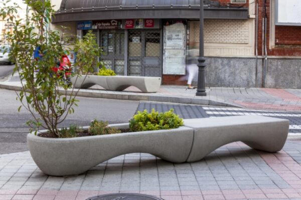 banc jardinière béton Coogee