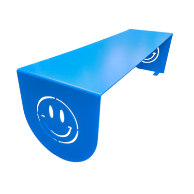 banc méridienne smiley park wild acier