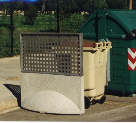 borne limite béton Concrete Urbaneco