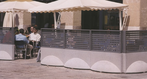 borne limite béton Concrete Urbaneco