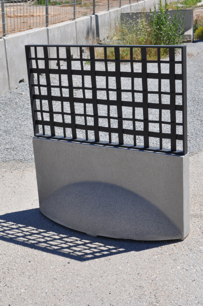 borne limite béton Concrete Urbaneco